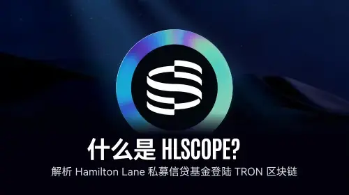 汉密尔顿·莱恩代币化私募信贷基金HLSCOPE正式登陆TRON网络:机构级RWA代币化加速落地