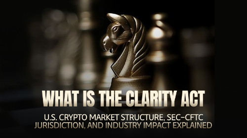 什么是CLARITY法案？美国加密市场结构、SEC-CFTC管辖权及行业影响解析